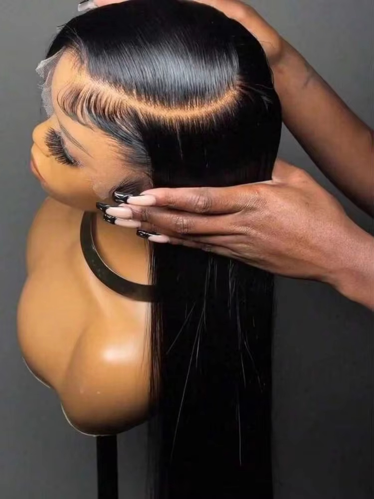 Glueless Wear And Go Human Hair Wig - Wear And Go 5x5 Gerade Glueless