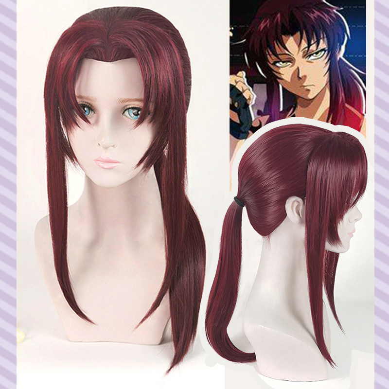 Synthetic Braided Wigs For Black Women - Neue BLACK LAGOON Rebecca Revy Cosplay