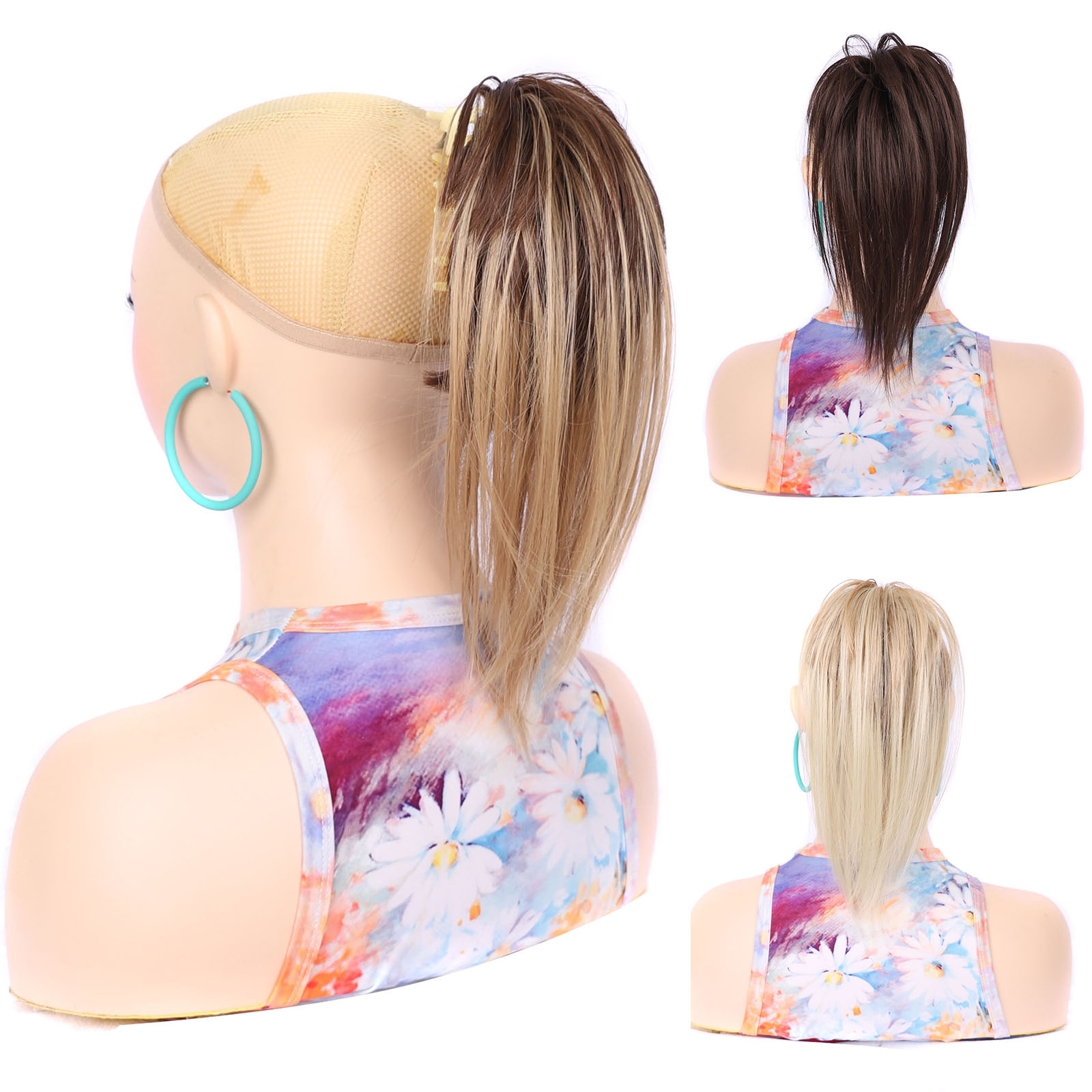 Synthetische Haarverlängerung  – Claw Clip Messy Bun Hair Piece Bewertung und Preis