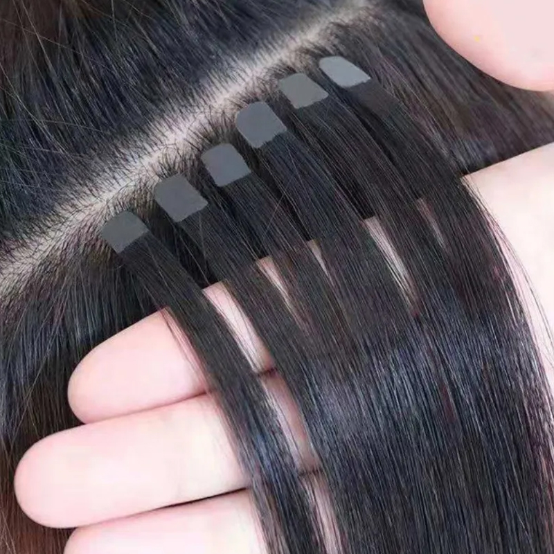 Mini-Band-Haarverlängerungen,  – Invisible Tape In Extensions Real Hair Bewertung und Preis