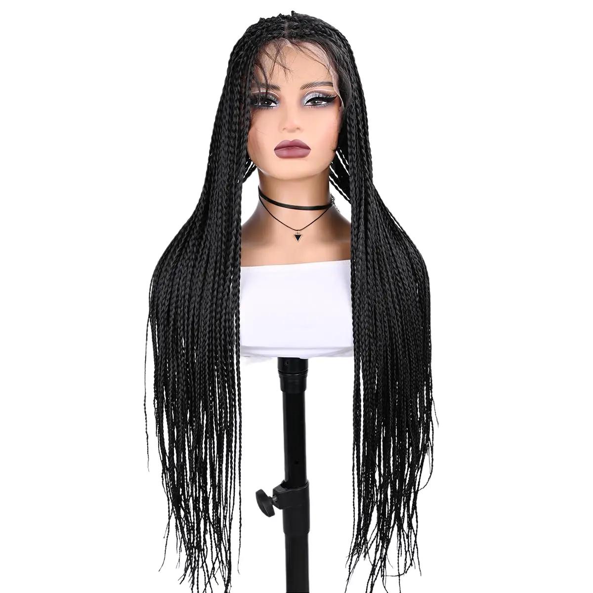 Synthetische Vollspitzenperück – Synthetic Braided Wigs For Black Women Bewertung und Preis