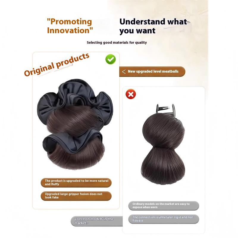Mühelose Hochsteckfrisur, synt – Claw Clip Messy Bun Hair Piece Bewertung und Preis