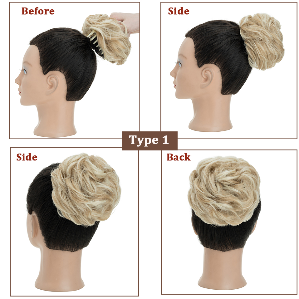 Benehair chaotisch Haar Brötch – Claw Clip Messy Bun Hair Piece Bewertung und Preis