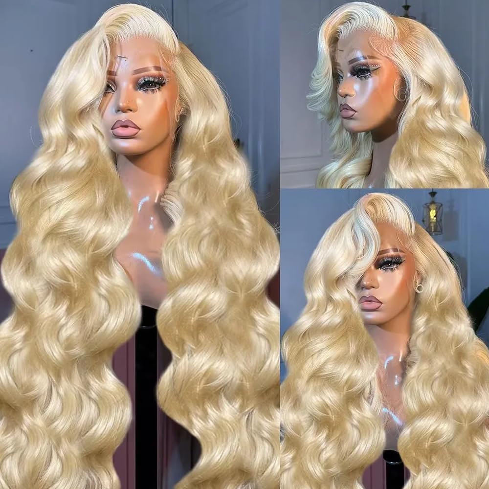 # 613 Echthaarperücken, Body W – 613 Blonde Body Wave Lace Front Wig Bewertung und Preis
