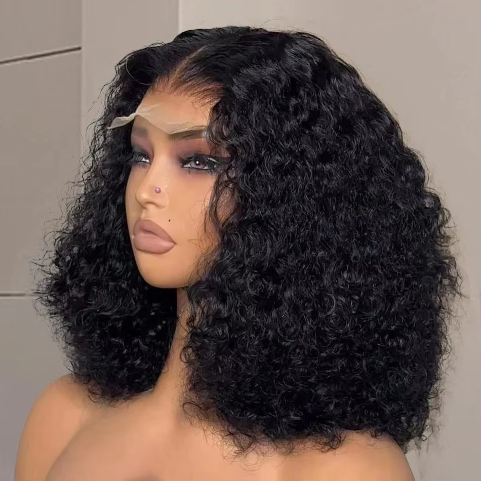 8-16 Zoll Bob Lockige Echthaar – Glueless Wear And Go Human Hair Wig Bewertung und Preis