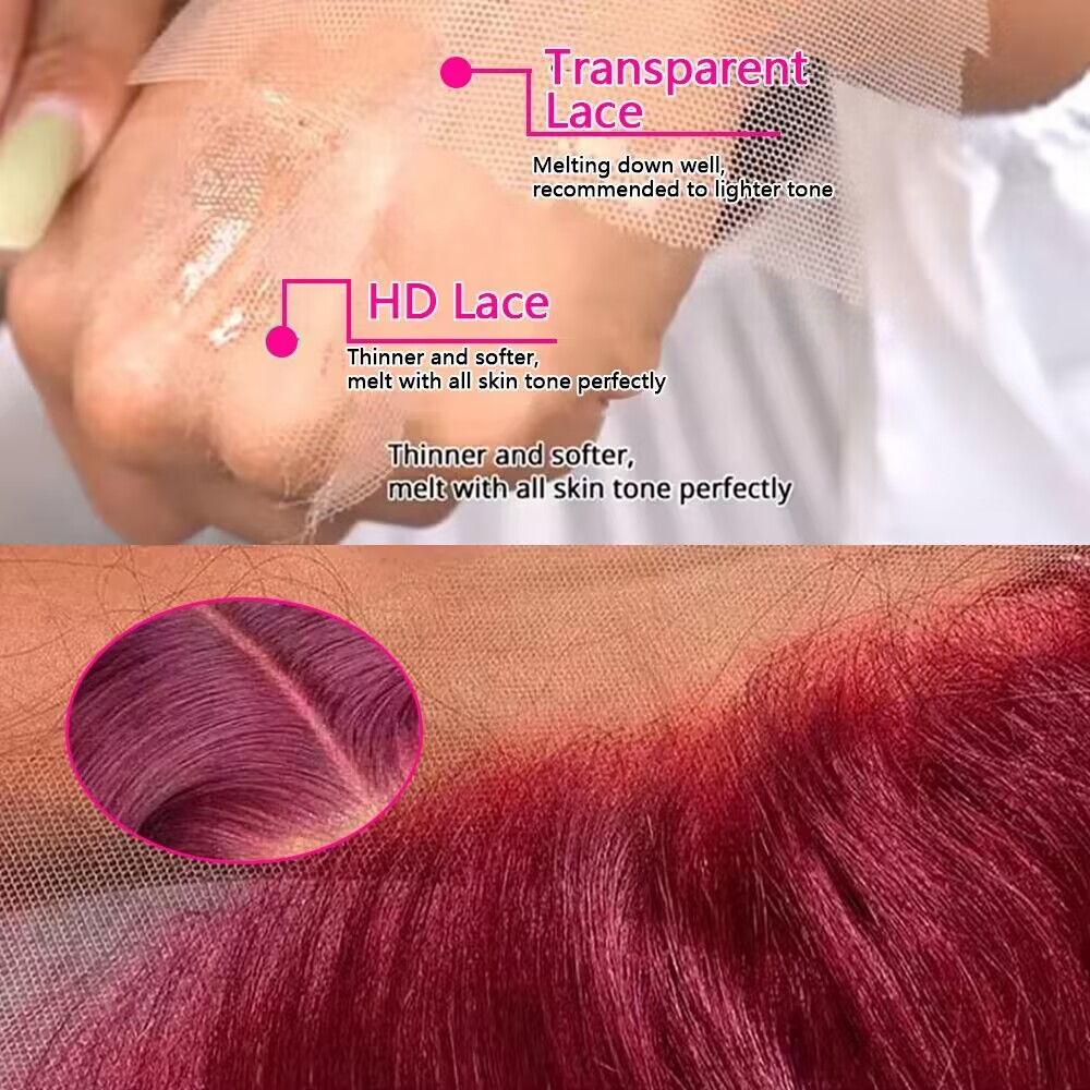 200 Density Burgunderrote Deep – Human Hair Wigs Bewertung und Preis